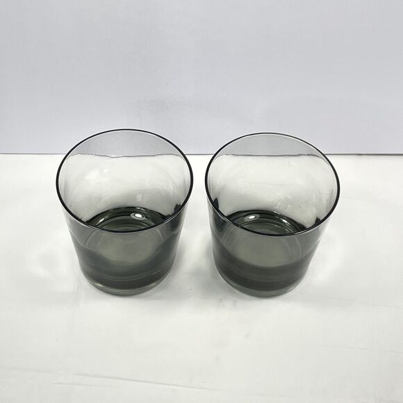 whiskey bourban glasses set of 2 black bottom 8 oz bar set gifts for drinkers - Picture 3 of 7